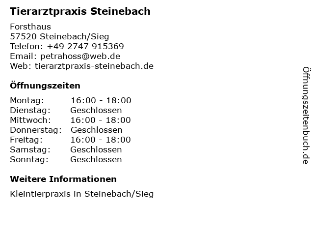 Tierarzt Hamm Sieg Tierarzt Hamm Sieg